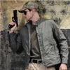 Outdoor Jackets Hoodies Tactical Jacket Men City woon-werkverkeer waterdichte slijtvaste bommenwerper Leger Mens Coats Outdoor Military Shooting Assassin Jackets L48