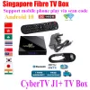 Box 2022 Последний Cyber TV J1 Plus Starhub Singapore Media J1+с мобильной игрой Hot в HK TW KR JP USA SG CA PK EVPAD TV Box