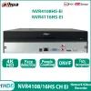 RECORDER DAHUA NVR 8/16CH NVR4108HSEI NVR4116HSEI Compact 1U 1HDD WizSense Network Rejestrator Susport Szybki wybór AI Wyszukaj SMD CCTV