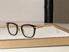 New fashion design square optical glasses STATESIDE acetate frame K gold temples high end transparent eyewear