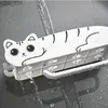 Inny wystrój domu Kawaii Cat Cat Organizer Brak stojaku do przechowywania z haczykami Szampon Prysznic Akcesoria YQ240408