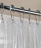 Crochets rideaux en acier inoxydable rideaux de douche durables
