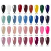 Liquides 10g / pot en gros poudre de ongles acryliques 90 couleurs plongeant la collection de poudre en acrylique 10/30/50/60 PCS POUDRE ARRT DE NOI