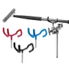 Stand Microphone Boom Bracket Pole Stand Metal Boompole Holder Fall The Ground Support Portable Boom Pole Stand Mic Boompole Holder