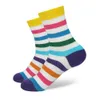 MatchUp Girl Combed Cotton Brand Socks woman Funny 6 Pairslot 240408