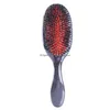 Escovas de cabelo abody pente pincel oval jarra nylon mini abdomar