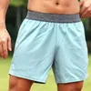 Men Lu Lulemens Yoga Sports Shorts d'extérieur Fitness Fitness Sorture sèche rapide Couleur Solie Casual Running Quarter Lus Wholesale Cheap