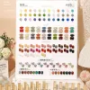 Gel 15 ml 88/60 färger Lucky Bear Gel Nail Polish Set Semi Permanent Hybrid Gel Lack Base Top Coat Soak Off UV LED Nail Gel Kits