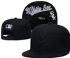 "White Sox" Caps 2023-24 UNISEX BASBALL BASBBALL SNAPBACK HAT Word Serie Champions Room room 9 Fifty Sun Hat ricamo primavera estate all'ingrosso A1