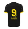 2024 2025 리우스 레이아 축구 유니폼 23 24 컵 버전 Dortmunds Kamara Hummels Adeyemi Brandt 셔츠 위험 Ryerson Bynoe-Gittens 키트 축구 유니폼