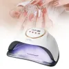 Suszarki Słońce BM 9 180W Suszarka paznokciowa inteligentna automatyczna lampa żele przenośna z inteligentnym timerem Professional Manicure Salon Tool