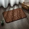 Bath Mats Absorbing Bathroom Mat 40X60CM Cobblestone Embossed Non Slip Floor Rug Shower Room Doormat Memory Foam