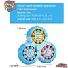 Decompression Toy Magic Bean Rotating Cube Finger Fidget Puzzle Handheld Spinner Anxiety Relief Ball Game Sensory Toys Easter Basket S Dhwkp