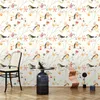 Papéis de parede Pap papel de parede personalizado 3d Flower Bird Murais grandes para a sala de estar Modern Wall Paper Painting Art Decor