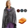 Coperte USB Riscaldamento Elettrico Throw Electric 3 Scialing Velvet Coralli Velvet Veloce per l'inverno autunnale