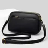 Mehrschichtige Geldbeutel PU Luxus Handtaschen Frauen Umhängetaschen Designer Crossbody -Tasche für Bag Mode weiblicher Messenger