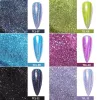 Flaschen Pixie Dust (extra feiner Glitzer) 3G0,1mm (004 Zoll) Holographischer Laser -Sier/Gold Sinne Ultra Fine Nail Glitter Dust Pulver H*