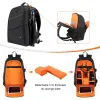 Sacs PULUZ OUTDOOOR PORTABLE IMPRÉPERSIR SCRACKEPHOP DUUAL DUAL SHAPPACK CAMEAPACK CAME CAMERA SAC PHOTO DIMMODE DIMICILLE DSLR BAGRAIN COUVERTURE