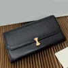 Large Liangze Cow Leather Wallet Luxury Genuine leather purses designer Womens card holders Wallets single Coin holder caviar Women Key Wallet 10318