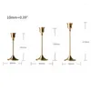 Posiadacze świec 3PCS/Set Candelabra Holder Wedding Table Centerpiece stoją Candelabrum