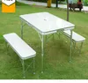 Lägermöbler utomhus bärbar aluminiumlegering vikbord och stol split fritidsgrillpicknick