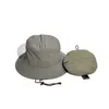 Japanse kamperen Snel drogen dubbelzijdig dragen Vissershoed Zomer Outdoor Winddichte pet Embet Hats 240325