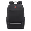 Marka plecakowa Wodoodporna 15,6 -calowa laptopa mężczyźni USB Port Port Travel Busines