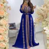 2022ファッションイスラム教徒ドレスターキーアバヤドバイイスラムイスラムカフタンモロッコカフタンマルディビアン祈り贅沢な女性パーティープロムロングドレス