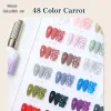 Polacco Glenys48 Color Carol Series Solpiccola per chiodo per chiodo semi permanente per chiodo per chiodo gel set all'ingrosso