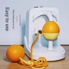 Kitchen Orange Fruit Vegetable Peeler Scraper Slicer Desktop Potato Peeler For Citrus Lemon