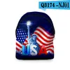 Backpack USA Flag National Flag Sac à dos pour garçons enfants American Independence Day Schools Sacs Girls Girls Primary Schoolbag Élèves