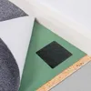 Badmatten 10 Stcs Teppich Non Slip Pad Teppich Gripper Tape für Flächenteppiche über rutschfesten Pads weiße Skid