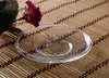 Tea Trays 1PC Heat Resistant Glass Saucer Plate Small Dish Mini Teacup Tray