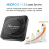 Box Woopker RK3566 Smart TV Box 8K Android 11.0 Dual WiFi 2,4G/5G 8GB RAM 128GB ROM 32G 64G X88 Pro 20 с Bluetooth 4.2 Set Top