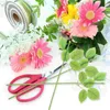Decorative Flowers 30 Pcs Rose Stem Leaves Floral Wire Faux Plants Flower Branches Fake Indoor