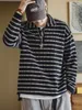 Herrenpullover Madden American Casual Polo -Hemd mit einem Revers für Frühlingsarbeit