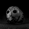 Punk Black Friday Killer Jason Mask Ring For Men 14K Gold Retro Jason Máscara Rings Biker Jóias Presente Criativo