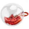 Party Decoration Knitting Christmas Ball Ornament - And Crocheting Decorative With Hanging Hoop Winter Durable