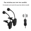 Microphones New Saxophone UHF Wireless Transmission Instrument Microphone Outdoor Special Stage Performance Small Erhu Pickup Stage Megaphon