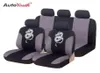 Autoyouth 9PCS Couvercles de siège d'auto d'ajustement universel avec motif de dragon Styling 100 siège d'auto respirant Protecteur de protection Interior H258082941