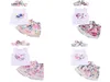 Abbigliamento da bambina a fascia da testa 3 pezzi set da ragazza estate set Love Flower Stampa senza maniche Set di abbigliamento da ragazza 6843412