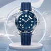 Mens Wluxuryaterproof Watches Black Dial Limited Edition Mens Automatisk klockdesigner klockor armbandsur man automatisk mekanisk klocka hög kvalitet 515
