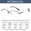 선글라스 패션 Ultra Light Metal Frame Vision Care 안경 블루 차단 근시 안경