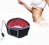 Newest portable Body Slimming Belt 660NM 850NM Pains Relief fat Loss Infrared Red Led Light Therapy Devices Large Pads Wearable Wr4734065