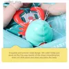 Bath Bath Toys Toy elétrico Toy elétrico Presente de aniversário vermelho Durável Anel de natação Creative Silica Gel Children Bath Toy Toy Cute de 0 meses Funny L48