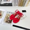 Clip Toe Sandals Love Casual Slippers Flip Flop Fashion Slipper Womens Slides Crystal Calf Leather High Quality Sandal Quilted Platform