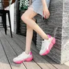 Genuine Leather Athletic Shoes Women Men Sports Designer skate Shoes Luxury Valentinosneakers Running Woman Trainers 5526