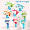 Pistolets pistolet mini pistolet pistolet spray automatique automatique à grande vitesse Strong Summer Water Pistol Beach Game Toy for Kids Boys Girls Adults Toy Gift 240408