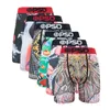 6pcs Fashion Print Men Sous -wear Boxer CUECA MALE PANTY LINGERIE CONSTANT BOXERSHORTS SEXY SXXL 240407