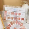 Gel Vendeeni 9 Color Semi Transparente Gel Gel Polhnen Pink UV Mergulhe em gel de gel de gel de gor